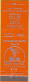 Matchbook Cover - Jo Joe's Cafe Glendale CA orange