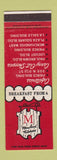 Matchbook Cover - Maryland Kitchen St Louis MO SAMPLE