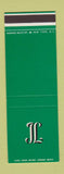 Matchbook Cover - Club? New York City? Intials SAMPLE