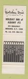 Matchbook Cover - Holiday Inn Menands NY SAMPLE