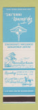 Matchbook Cover - Up Towner Inns  SAMPLE