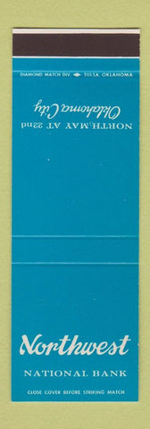 Matchbook Cover - Northwestern National Bank Oklahoma City OK SAMPLE
