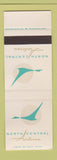 Matchbook Cover - North Central Airlines WEAR SAMPLE