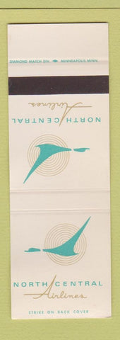 Matchbook Cover - North Central Airlines WEAR SAMPLE