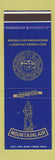 Matchbook Cover - Mountainlair West Virginia University Morgantown WV SAMPLE