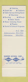 Matchbook Cover - Mountainlair West Virginia University Morgantown WV SAMPLE