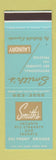 Matchbook Cover - Smith's Dry Cleaners SAMPLE
