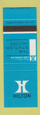 Matchbook Cover - Hilton Hotel Los Angeles CA Statler SAMPLE