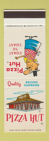 Matchbook Cover - Pizza Hut Restaurants SAMPLE
