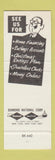Matchbook Cover - Franklin County Trust Company Greenfield MA SAMPLE
