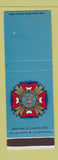 Matchbook Cover - VFW WEAR SAMPLE