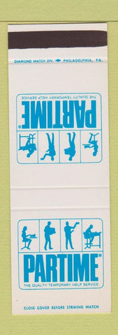 Matchbook Cover - Fartime Temporary Help Employment  SAMPLE