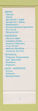 Matchbook Cover - Fartime Temporary Help Employment  SAMPLE