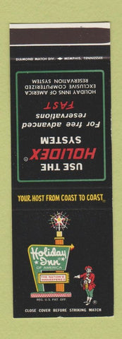 Matchbook Cover - Holiday Inn Morgantown WV SAMPLE