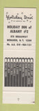 Matchbook Cover - Holiday Inn Menands NY motel Albany SAMPLE