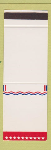 Matchbook Cover - Diamond Political Election BLANK SAMPLE