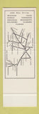 Matchbook Cover - Frisco Railroad St Louis San Francisco SAMPLE