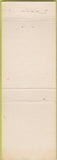 Matchbook Cover - Inglewood Bowl CA bowling silver