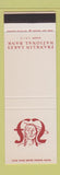 Matchbook Cover - Franklin Lakes National Bank Indian SAMPLE