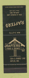 Matchbook Cover - Rafters Restaurant Joplin MO WORN SAMPLE