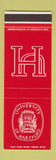 Matchbook Cover - University of Hartford CT SAMPLE