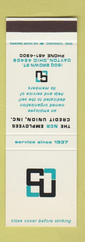 Matchbook Cover - NCR Employees Credit Union Dayton OH SAMPLE
