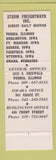 Matchbook Cover - Strum Trucking Peoria IL WEAR SAMPLE
