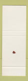 Matchbook Cover - Diamond Pinup girl with beach ball SAMPLE