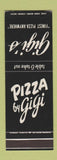 Matchbook Cover - Gigi's Pizza St Petersburg FL Atlanta Decatur Athens GA SAMPLE
