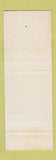 Matchbook Cover - Taca Airlines Rolls Royce SAMPLE