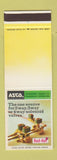 Matchbook Cover - Asco Automatic Switch Florham Park NJ solenoid valves SAMPLE