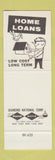Matchbook Cover - Nebraska State Bank of South Sioux City NE SAMPLE