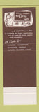 Matchbook Cover - Carey Lumber hardware paint SAMPLE