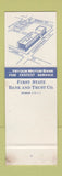 Matchbook Cover - First State Bank and Trust Edinburg TX SAMPLE