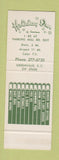 Matchbook Cover - Holiday Inn Greenville SC SAMPLE