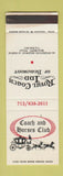 Matchbook Cover - Royal Coach Inn Beaumont TX SAMPLE