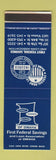 Matchbook Cover - First Federal Savings and Loan Omaha NE SAMPLE