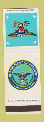 Matchbook Cover - Department of Defense United States of America SAMPLE