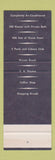 Matchbook Cover - The Casablanca Hotel Miami Beach FL SAMPLE
