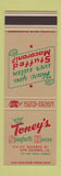 Matchbook Cover - Toney's Spaghetti House New Orleans LA SAMPLE