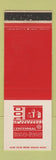 Matchbook Cover - University of Nebraska Lincoln NE 1969 WORN SAMPLE