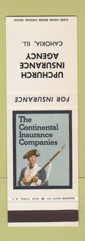 Matchbook Cover - Upchurch Insurance Cahokia IL SAMPLE