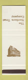 Matchbook Cover - Northern Trust Company Chicago IL SAMPLE
