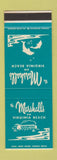 Matchbook Cover - Marshalls Virginia Beach VA SAMPLE