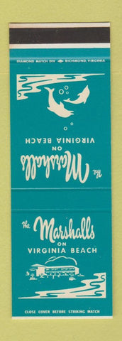 Matchbook Cover - Marshalls Virginia Beach VA SAMPLE