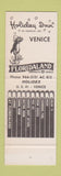 Matchbook Cover - Holiday Inn Venice FL dolphin SAMPLE