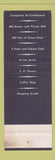 Matchbook Cover - Casablanca Miami Beach FL WEAR SAMPLE