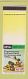 Matchbook Cover - Asco Automatic Switch Florham Park NJ SAMPLE