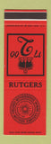 Matchbook Cover - Rutgers University Book Store SAMPLE