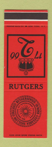 Matchbook Cover - Rutgers University Book Store SAMPLE